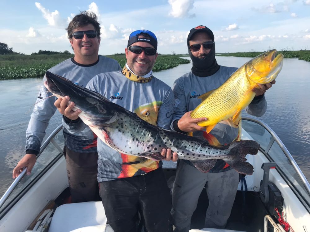Pacote de 4 dias de pesca na Argentina em quarteto